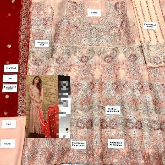 ☆Brand Name : Majestic By Imorzia Premium Embroidery☆
 
☆Bridal Colle