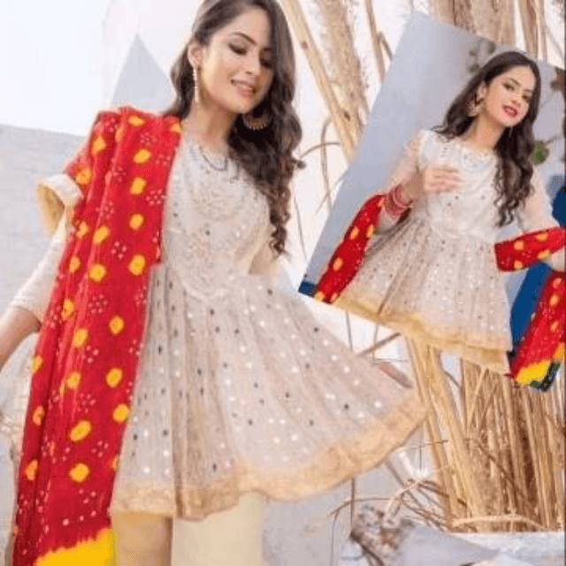 CHUNRI... MEHNDI DRESS