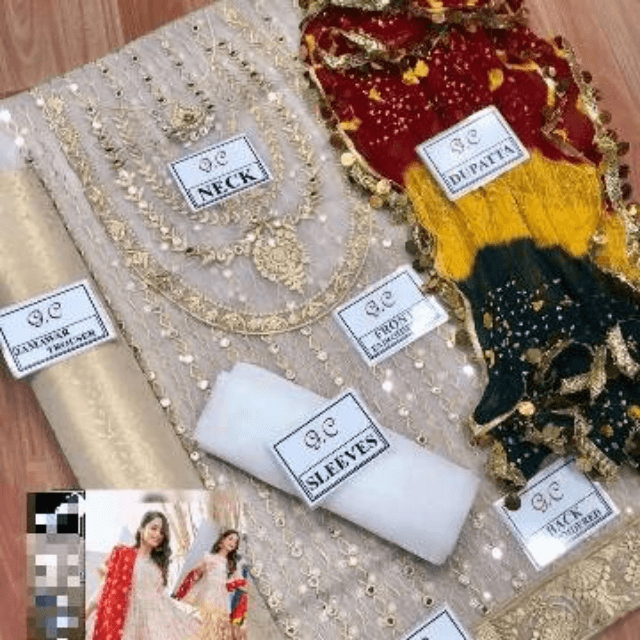 CHUNRI... MEHNDI DRESS