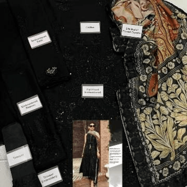 Maria B.. Siffon Silk